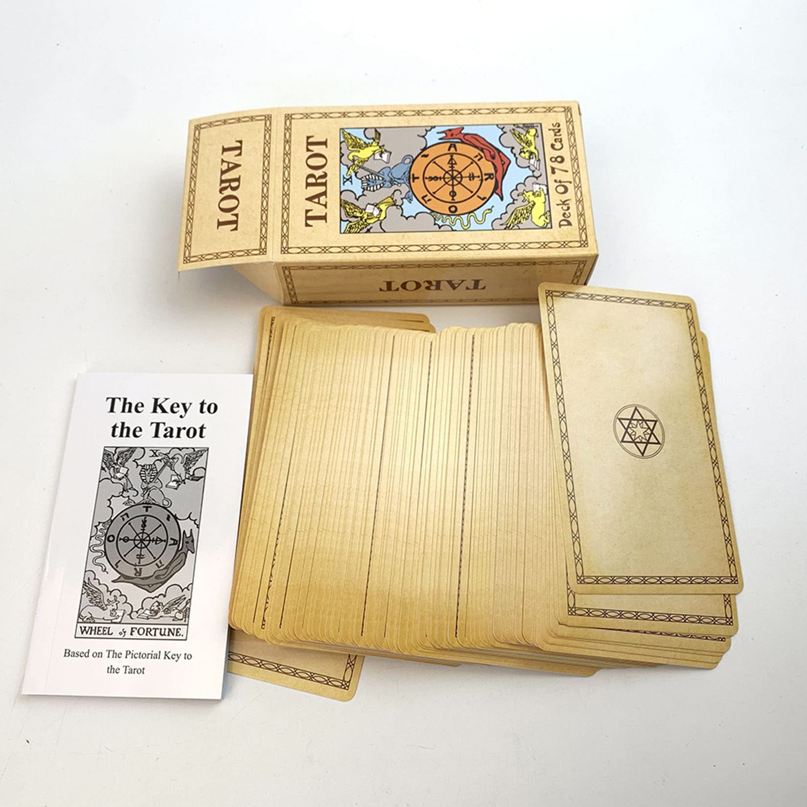 Tarot Card Deck Portable Classic Set with The Guide Future 78