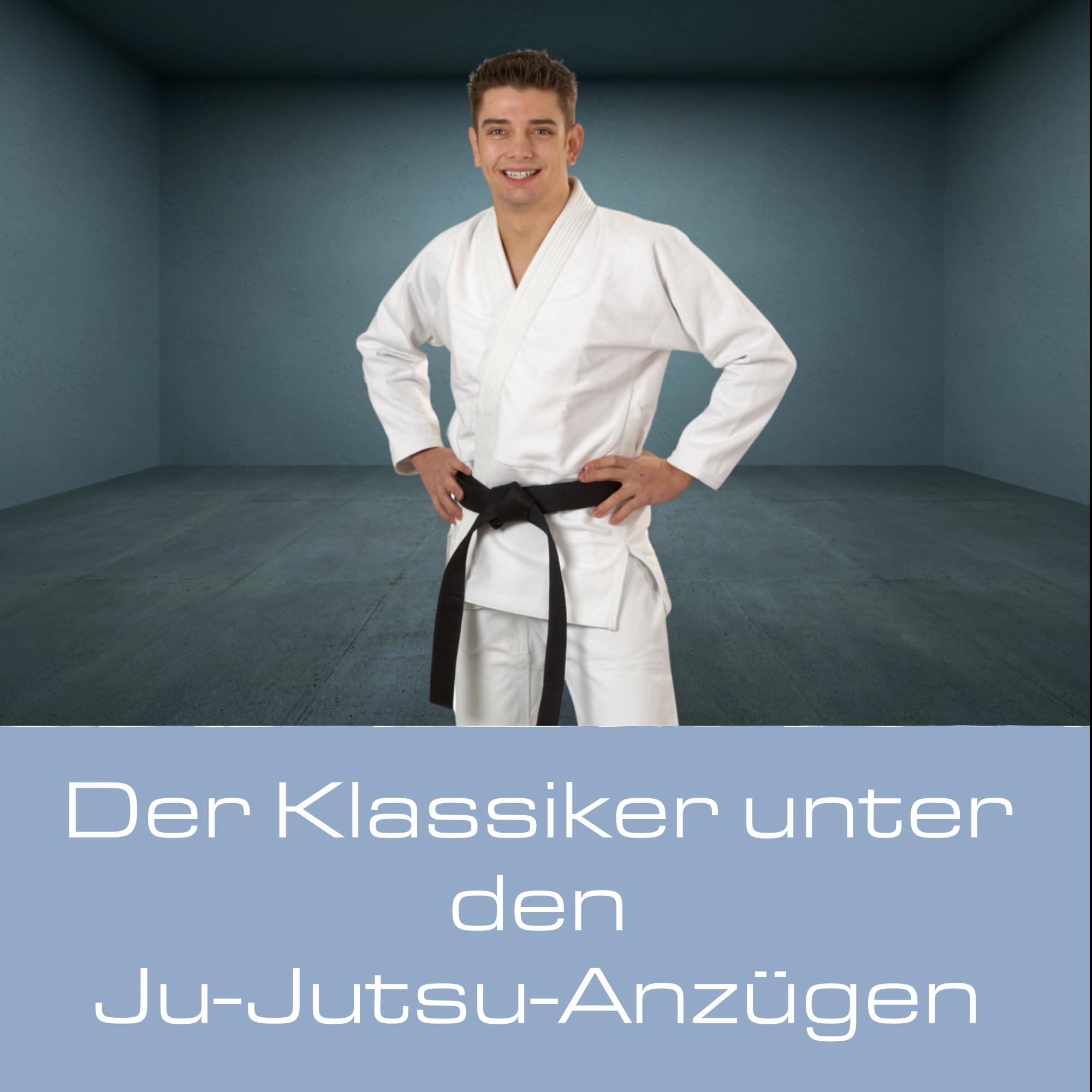 Ju-Sports BJJ Gi Pearl Pure weiß - Schmal geschnittener Brazilian Jiu Jitsu Anzug für Herren, 100% Baumwolle, Stoffgewicht 550 g/qm in Pearl-Webung