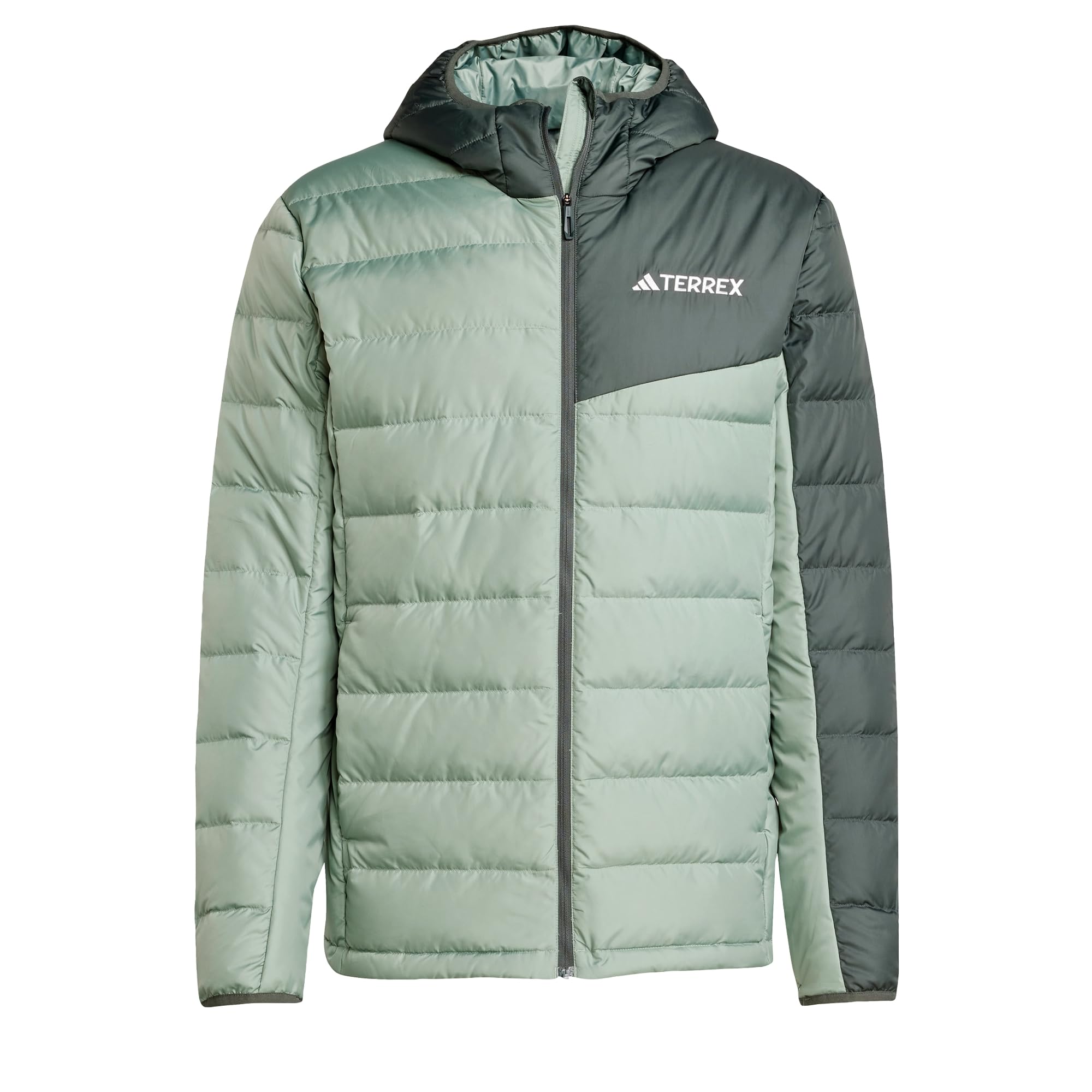 adidas Men's Chaqueta con capucha Terrex Multi Light Down