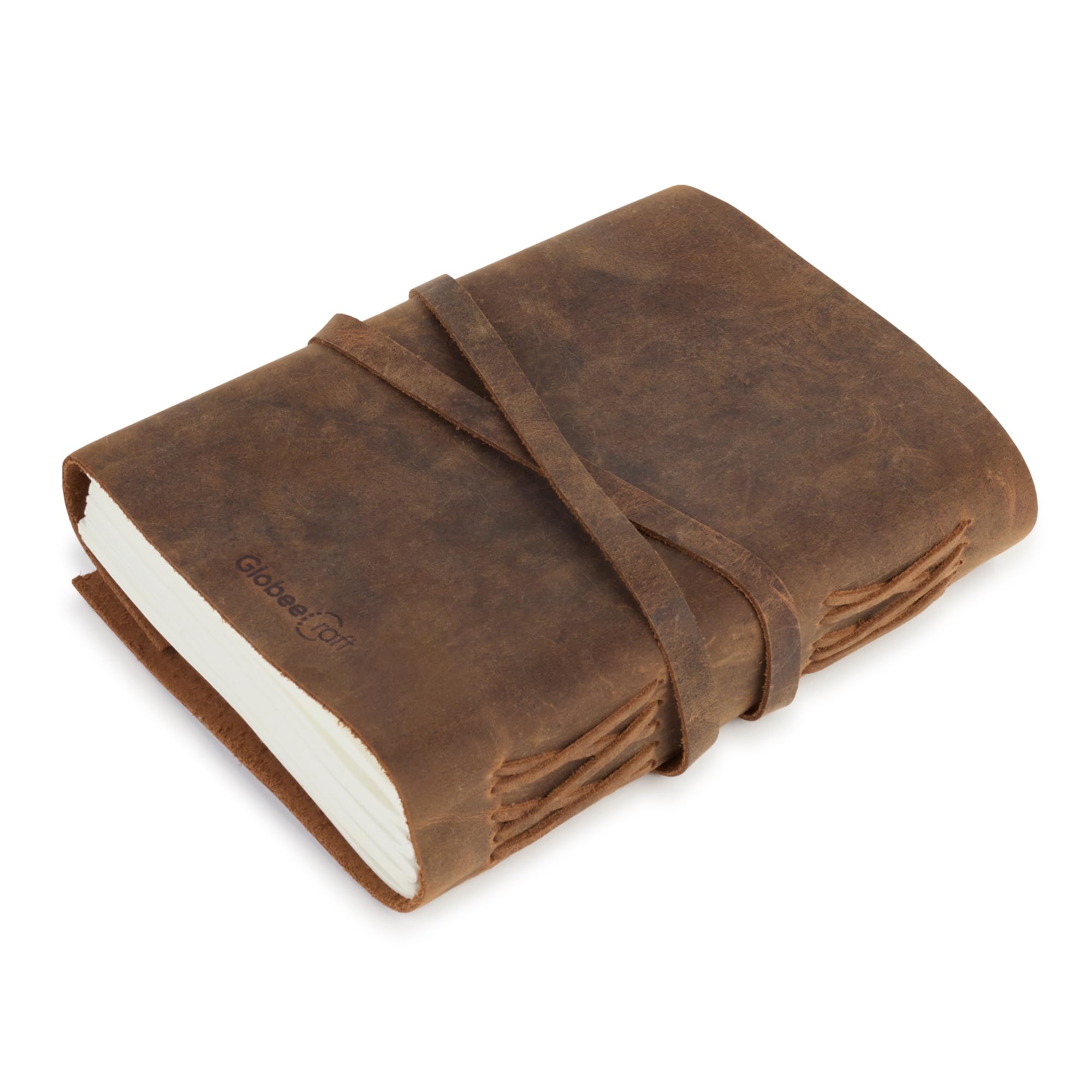 Vintage-Notizbuch aus Leder mit Baum des Lebens - Notizbuch mit leeren Blättern - Schönes Notizbuch ideal als Reisetagebuch, Notizentagebuch, Reisetagebuch, persönliches Tagebuch 20,5 x 16