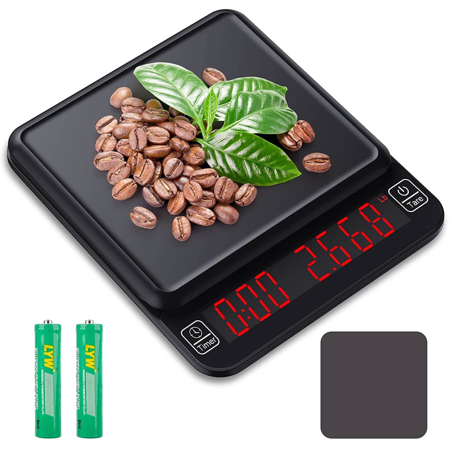 Balance Numérique/balance À Café Alimentée Par Batterie 100g 0 001g 7314280588718
