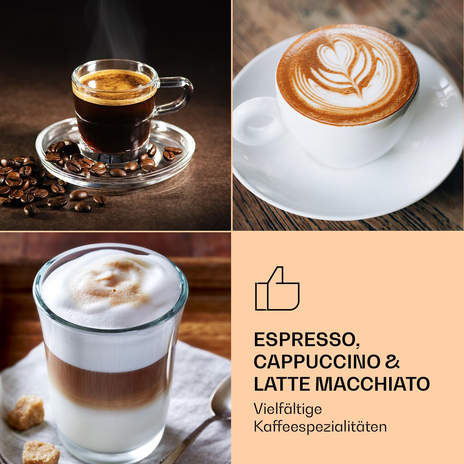 Klarstein Gusto Classico Espressomaker, 1350 W, Espressomaschine mit 20 Bar Druck, Siebträgermaschine, abnehmbares Tropfgitter aus Edelstahl, Siebträger Kaffeemaschine, Volumen Wassertank: 1,5 L, rot