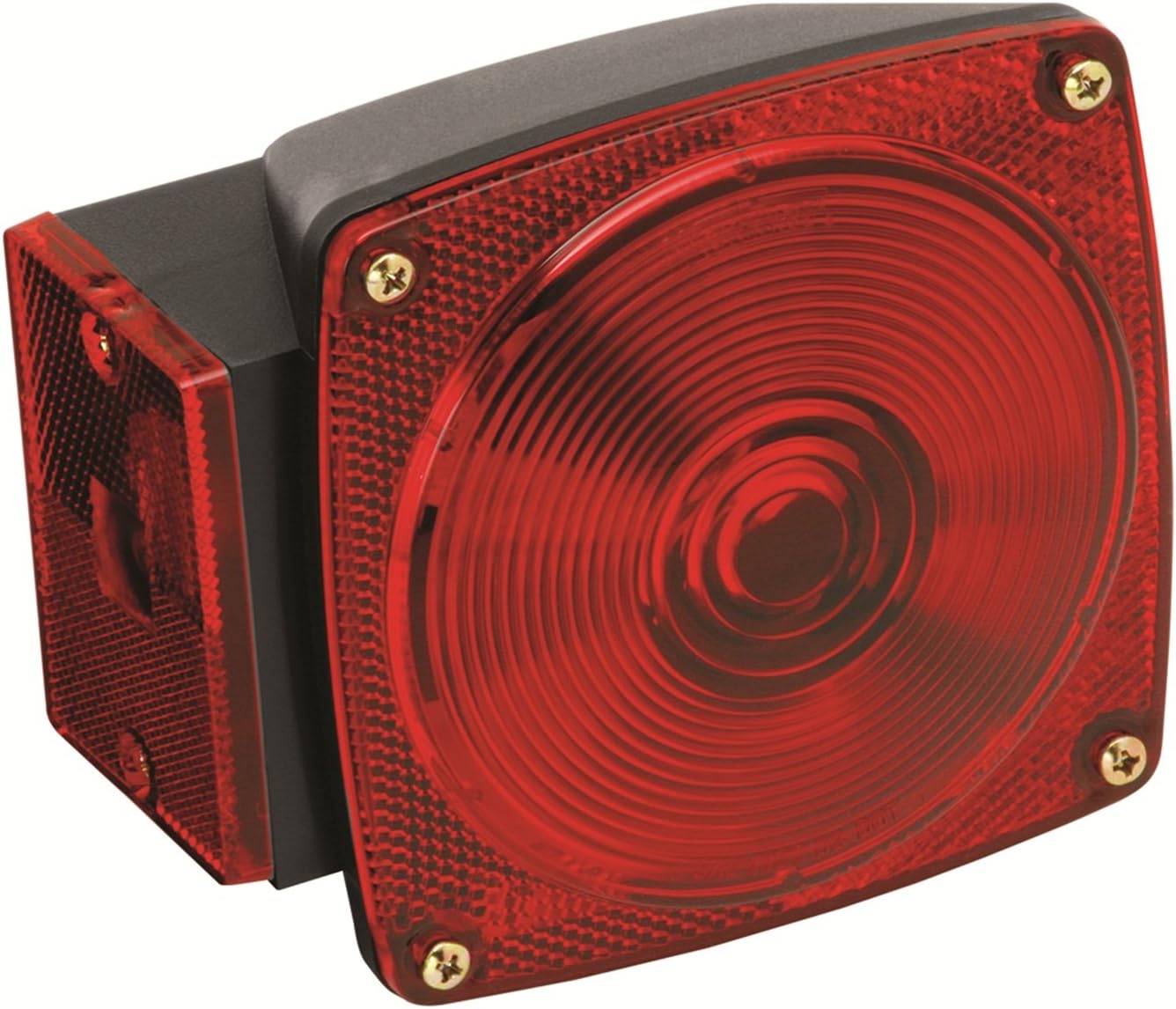 Wesbar 2523023 Submersible Under 80" Trailer Light, Red