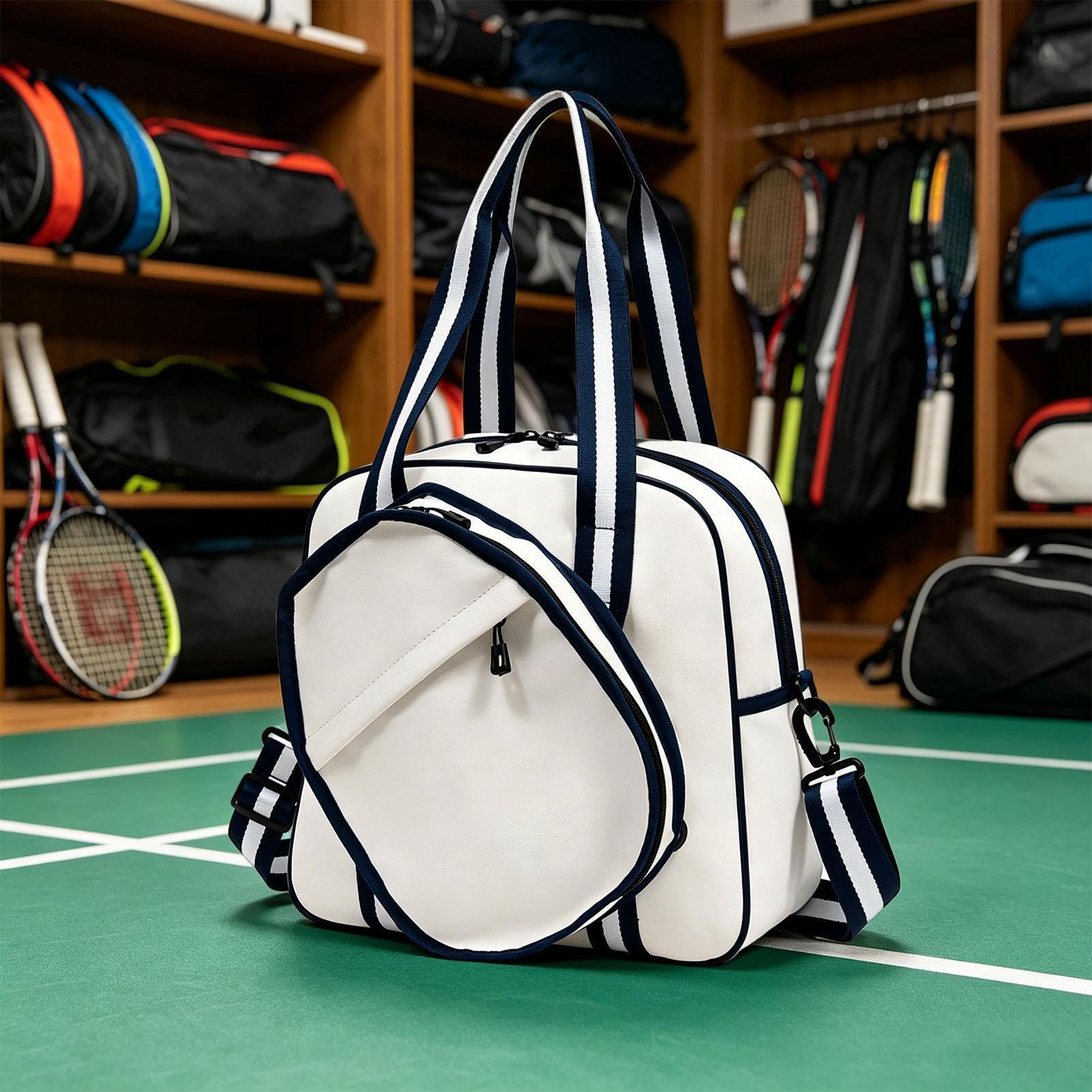 Torby do pickleballa przeznaczone dla kobiet Regulowana Torebka do Tenisa