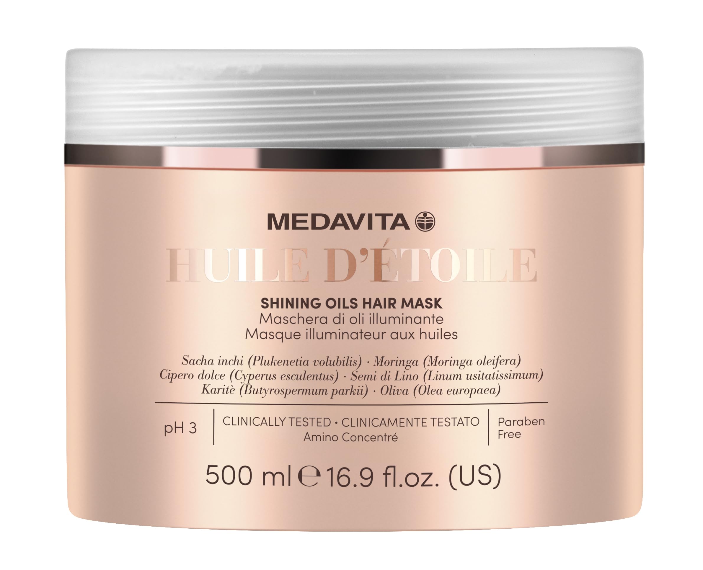 Huile d'Etoile d'Etoile Maska z olejkiem rozświetlającym 500 ml - nowa