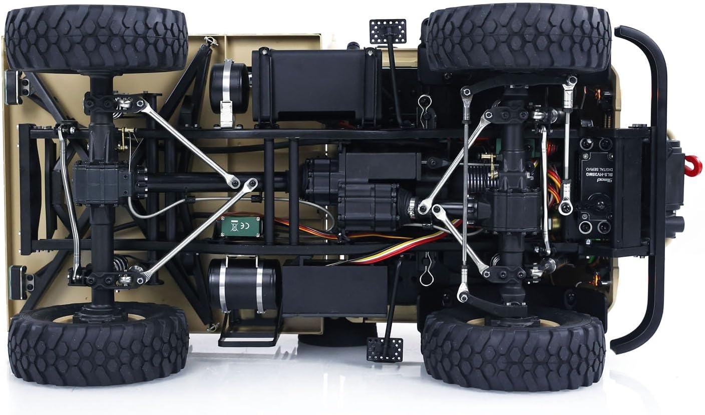 TOUCAN RC HOBBY 1/10 LESU 4x4 RTR RC Off-Road Vehicle for U406 Truck Painted Assembled Car for Ages 14+