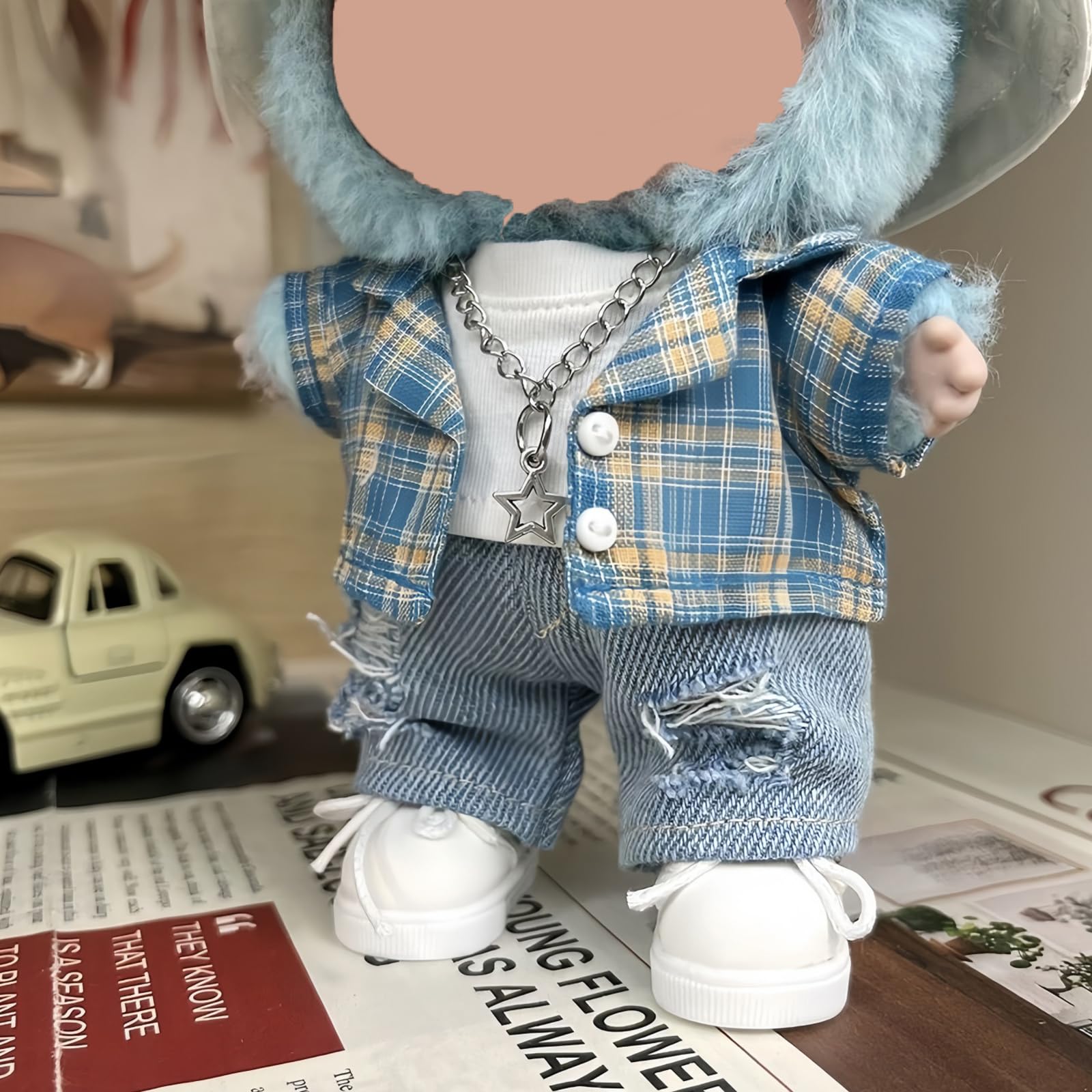 Amazon.co.jp: ラブブ 17cm 着せ替え服 オシャレ服 6点セット