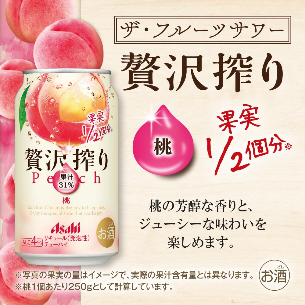 Amazon.co.jp: 【Amazon.co.jp限定】アサヒ贅沢搾り4種飲み比べ