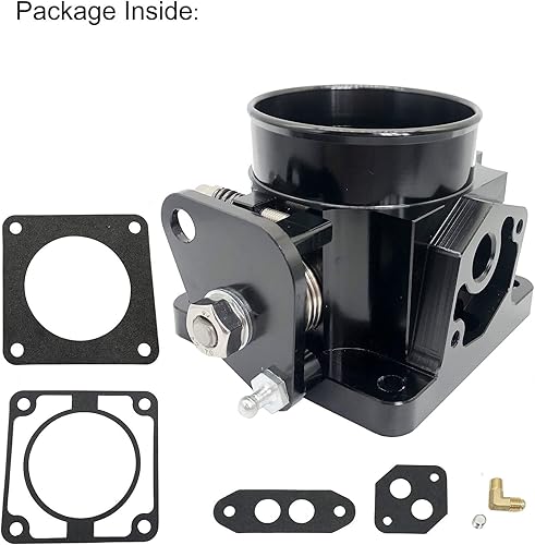 Miniatura 3 de BULL BOOST PERFORMANCE Para 86-93 Ford Mustang GT Cobra LX 5.0 SL 2.953 in Cuerpo del acelerador Billet de alto rendimiento