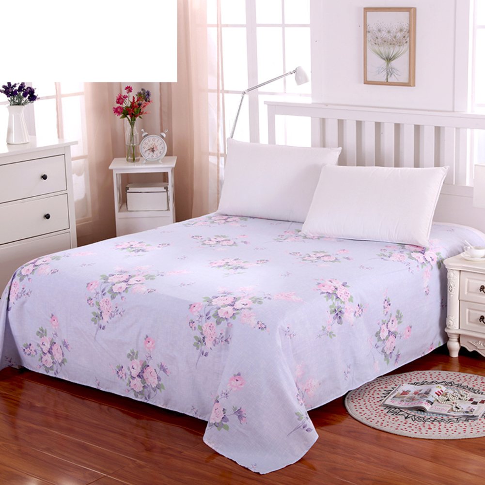 Draps en coton anti-transpiration pour lit deux personnes 200x230cm