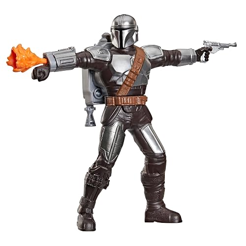 Star Wars Hasbro, Mandaloriano Action FX, Action Figure da 15