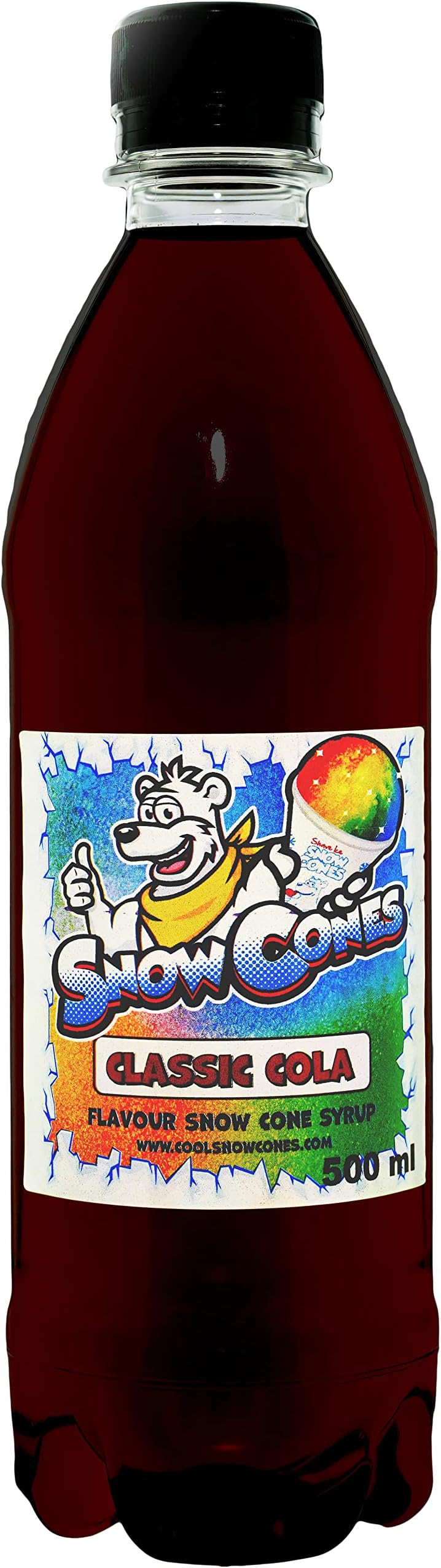 Slush | Snow Cone Syrup | Compatible with ALL Slush Puppy Machines | 500ml Bottles Pick Your Flavour (500ml, Classic Cola)