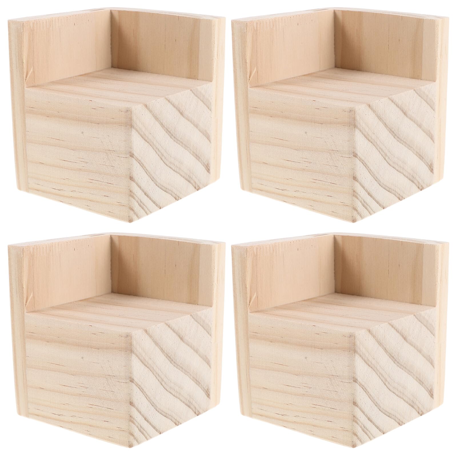 Pieds de rehausseur pour lit bébé en bois massif pour chambre de nursery