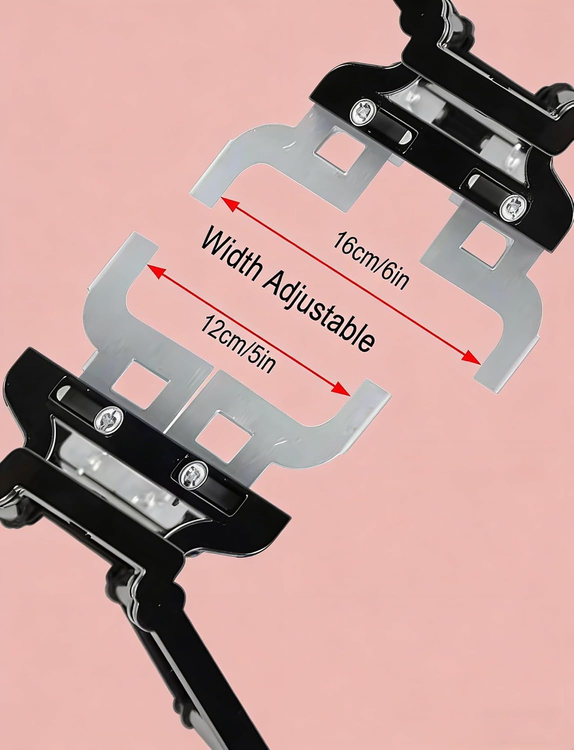 Oil Heater Clothes Drying Rack, Foldable Adjustable Width Clips, Includes Standalone Humidifier
