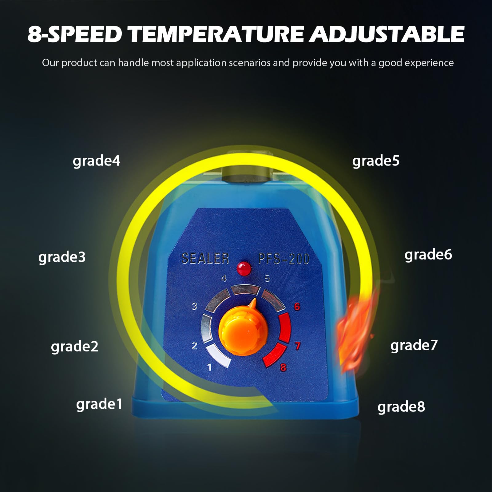 Sellador Térmico,200 M 3MM Máquina Selladora Térmica,Manual Bolsa De Sellado Máquina,Impulse Heat Sellador Para Bolsas Mylar De PP Y PE,Bolsas De Película Plástica Termoplástica