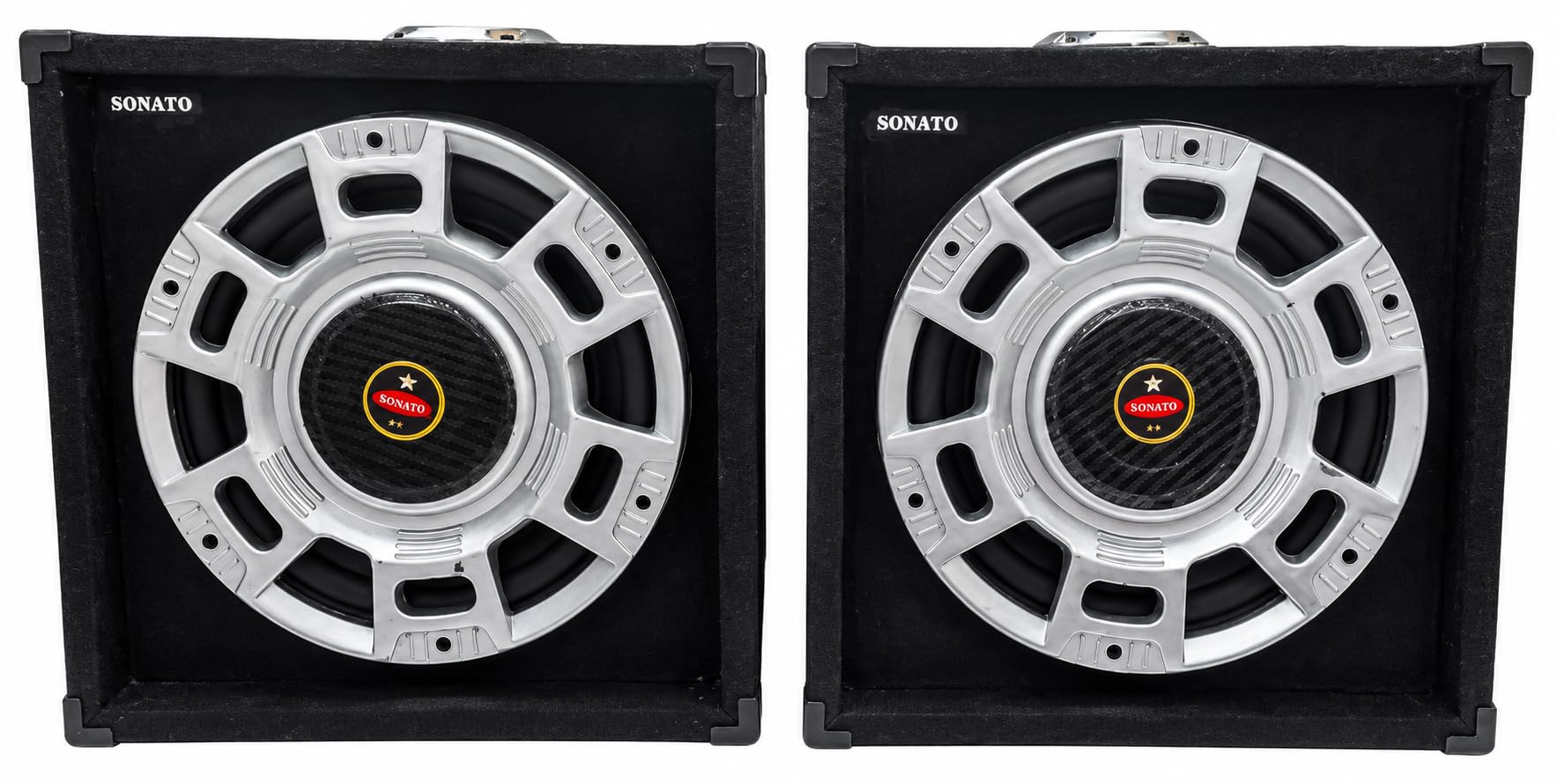 SONATO Multimedia Speaker 10", 20+20 Watts 10" Full Range woofer, 3" Tweeter with Coil, Excellent Frequency Response Ideal for Car, Auto, Taxi,DVD-image-18