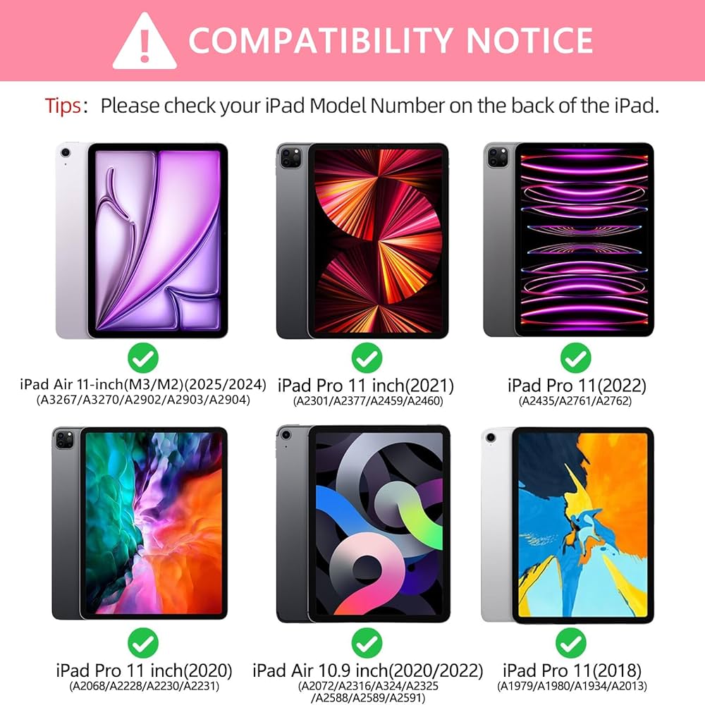 Amazon.com: Keyboard Case for iPad Air 11 inch (M3 2025 / M2