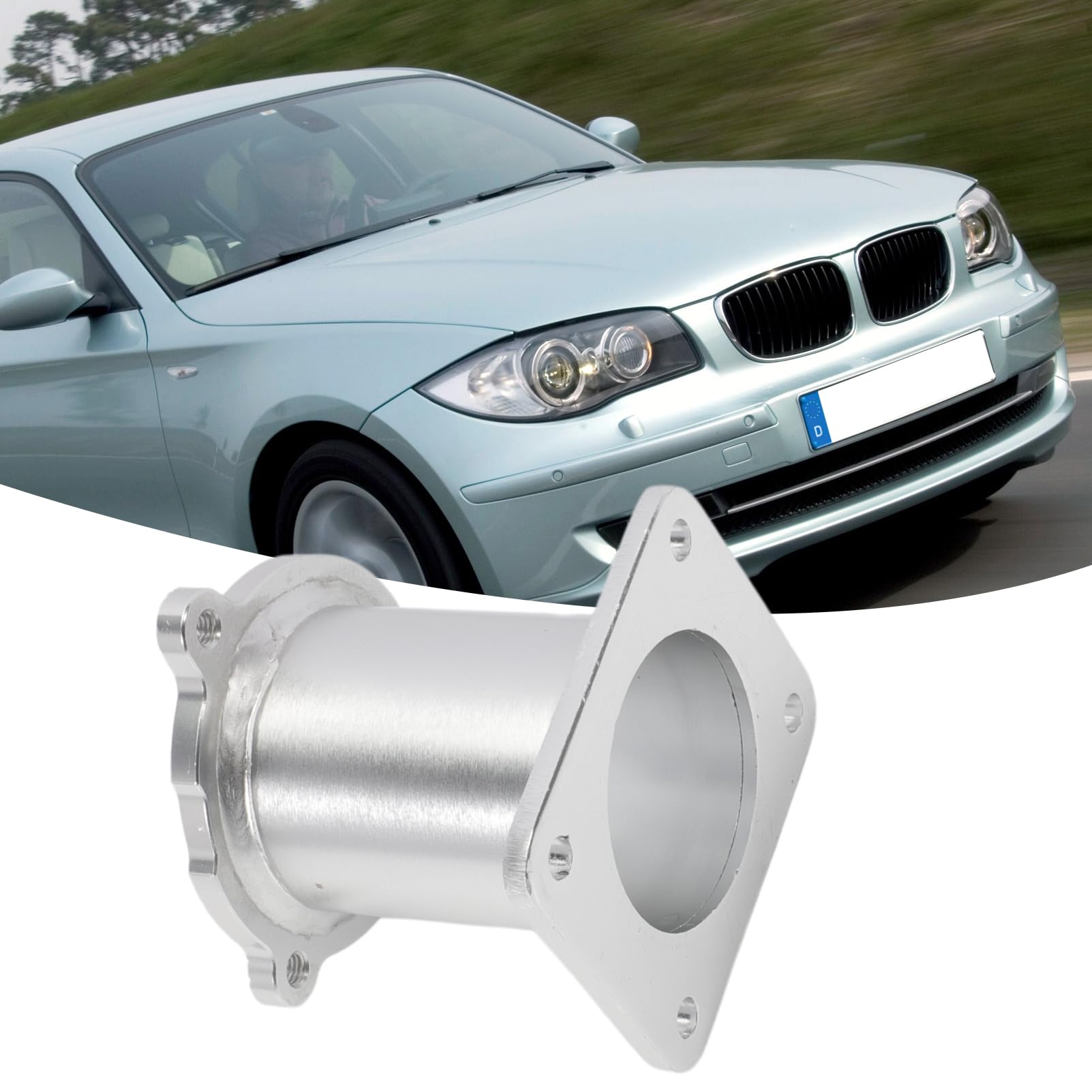 Kit Di Esclusione EGR X8R0021 In Alluminio Per Land Rover 3 / Sport TDV6 - Rimozione Valvola, Con O-Ring E Fascette