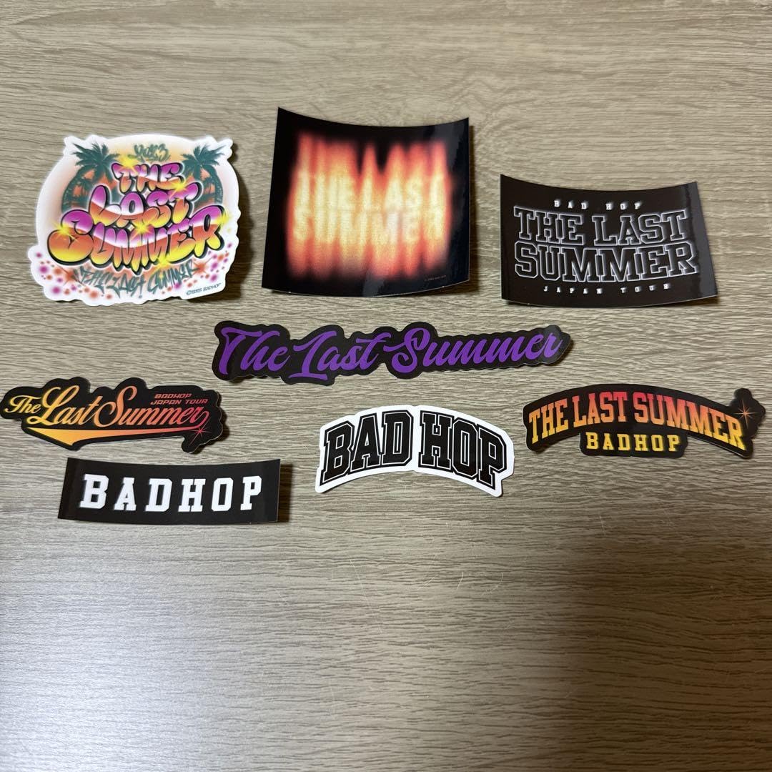BADHOP ステッカー 2枚セット BADHOP ステッカー 2枚セット BADHOP