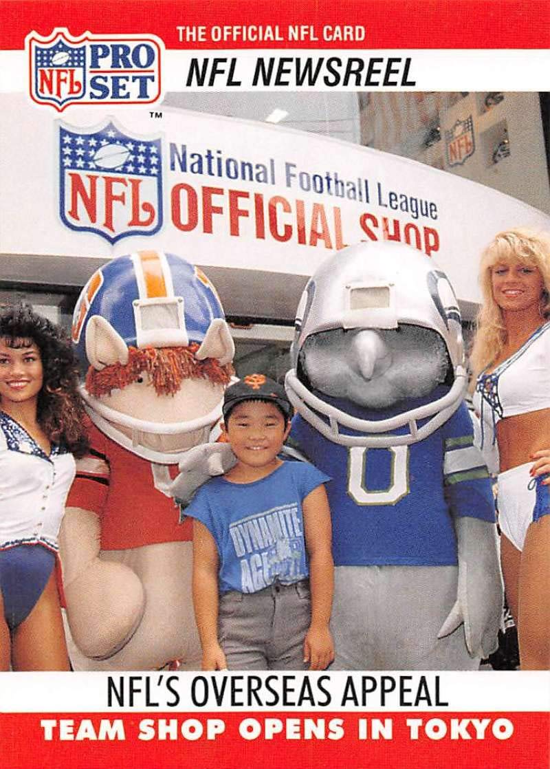 1990 Pro Set #789 NFL Team Shop NM-MT Football