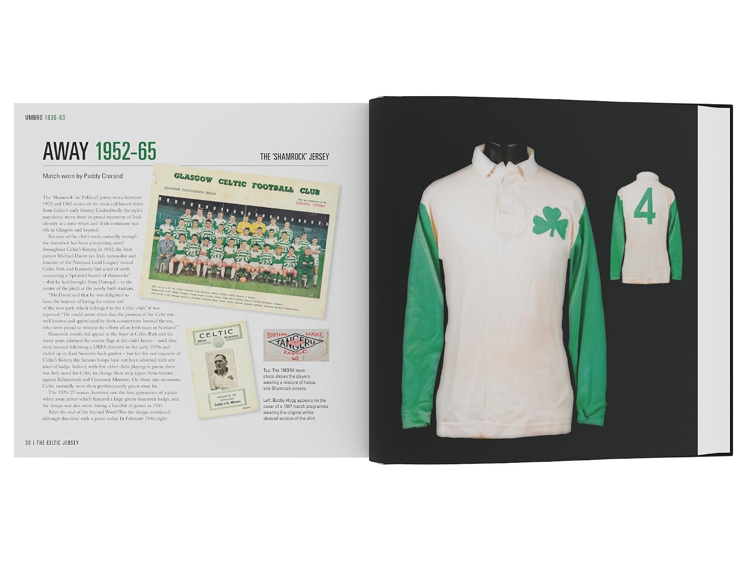 The Celtic Jersey: The Story of the Famous Green and White Hoops Told through Historic Match Worn Shirts