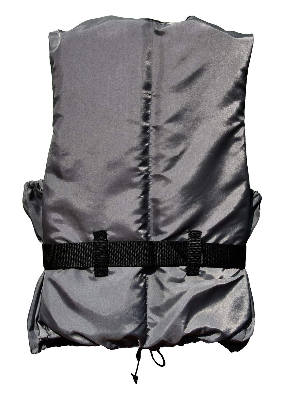 Navyline Unisex 50N Schwimmhilfe Schwimmweste, Farbe:gelb/grau, Größe:70-90kg