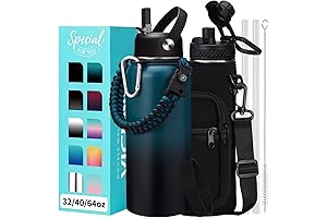 duiera Water Bottle 32 oz - Insulated & Multifunctional
