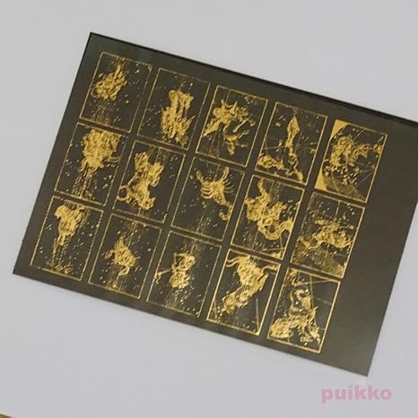 Amazon レジン封入用フィルム 星図書 ウラノメトリア 2 箔押し 金 デコ素材 通販