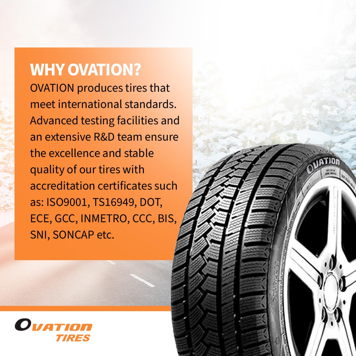 Ovation W-586 M+S - 195/65R15 91T - Winterreifen