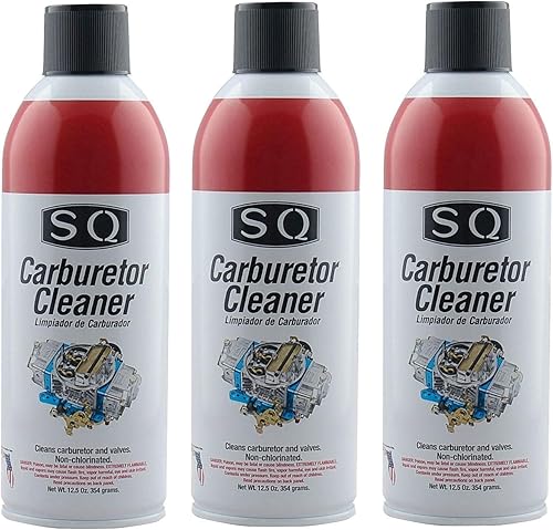 Miniatura 3 de SQ Limpiador de carburador, paquete de 12, 12.5 onzas por botella