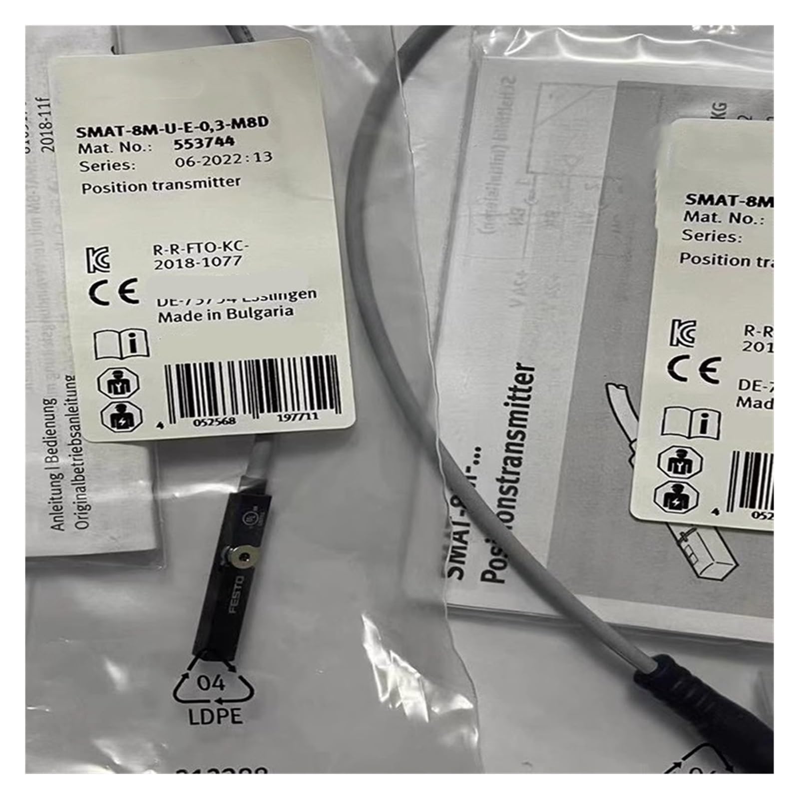 NACODLUL Proximity switch SMTO-8E-PS-S-LED-24 171178