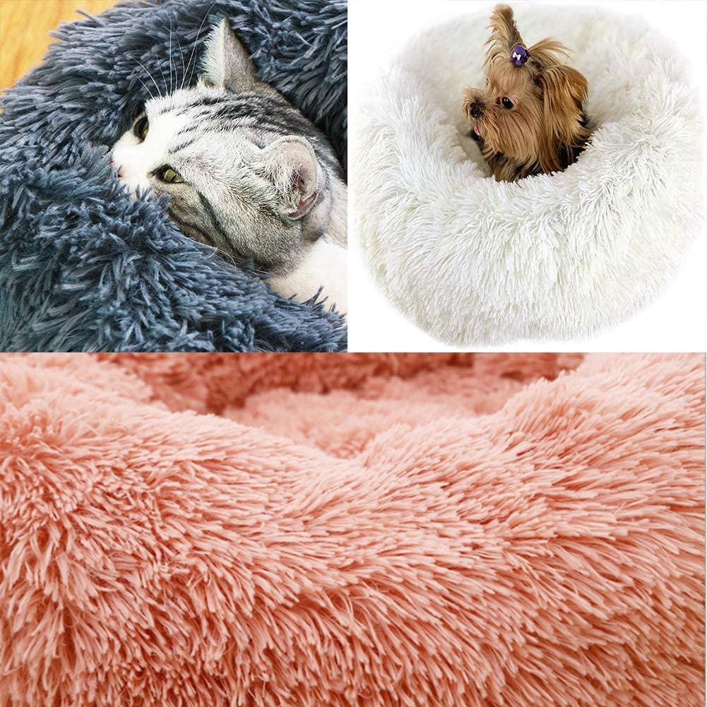 Amazon.co.jp: ペットベッド 猫 犬 ベッド もちもちクッション