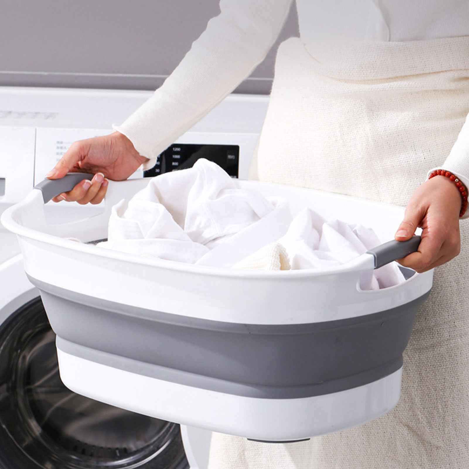 Bañera para el bebé Portátil, Plegable | Bañera Plegable para Lavado y Aseo de Perros Hogar, Viaje, Hotel, Apartamento