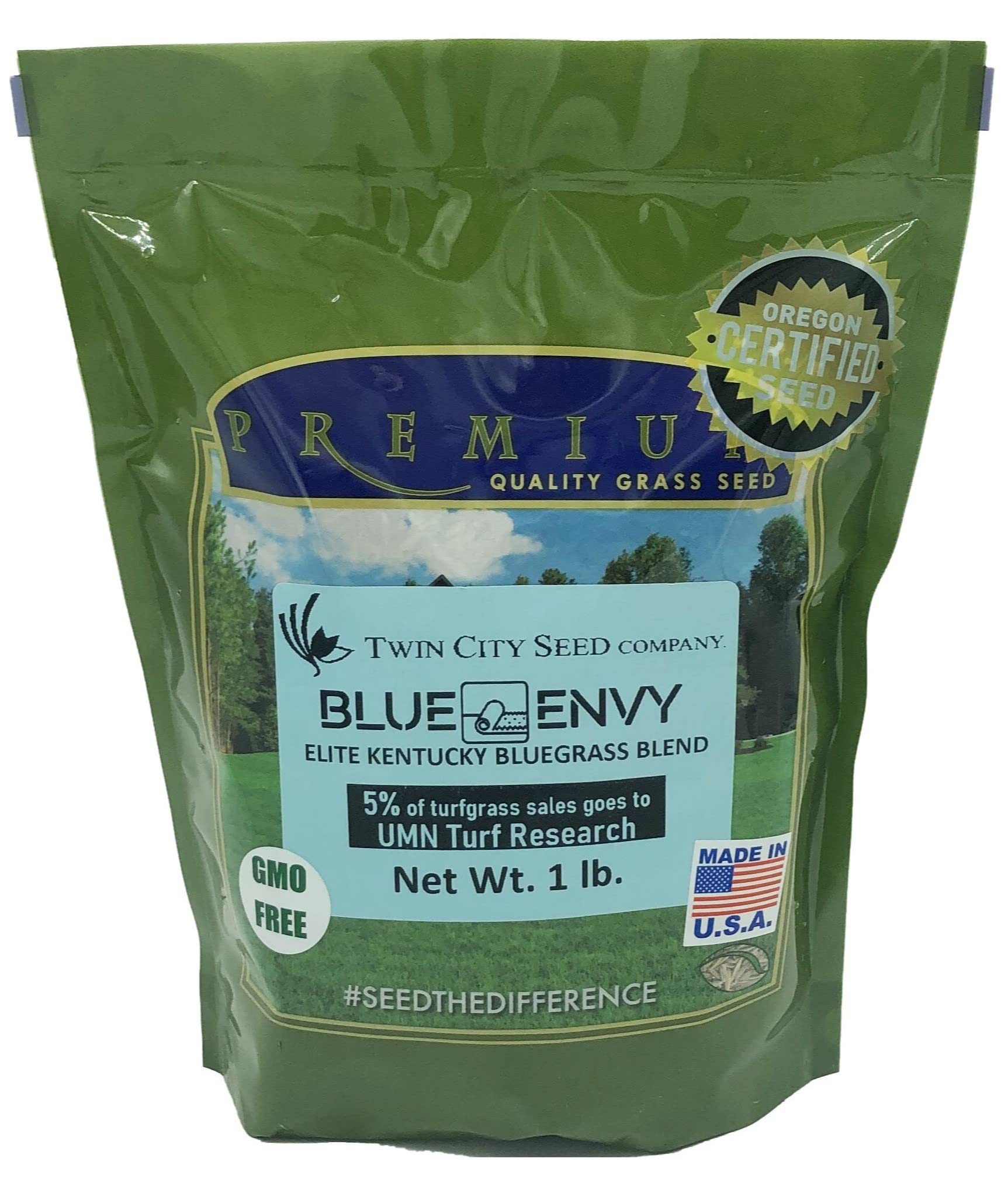 Blue Envy, Kentucky Bluegrass Blend, 1 lb Bag
