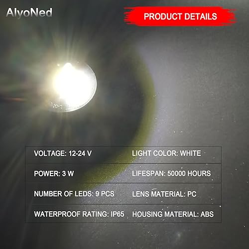 Miniatura 2 de Conjunto de lámparas LED para placa de matrícula compatible con Ford F-150 F-250 F-350 F-450 F-550 Super Duty Explorer Expedition Ranger Excursion