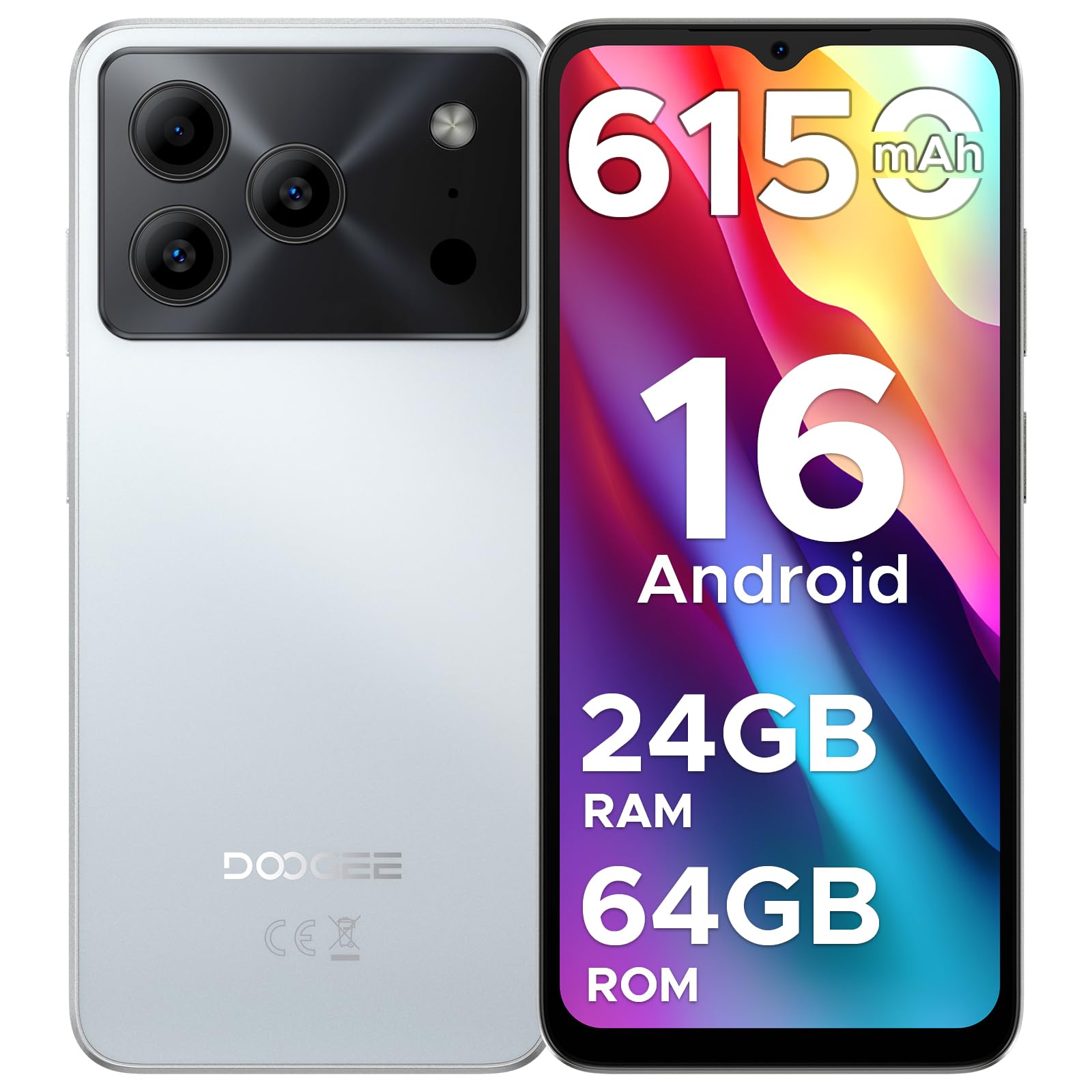 DOOGEE Note 56 Mobile Phones, Newest Android 16 Smartphone