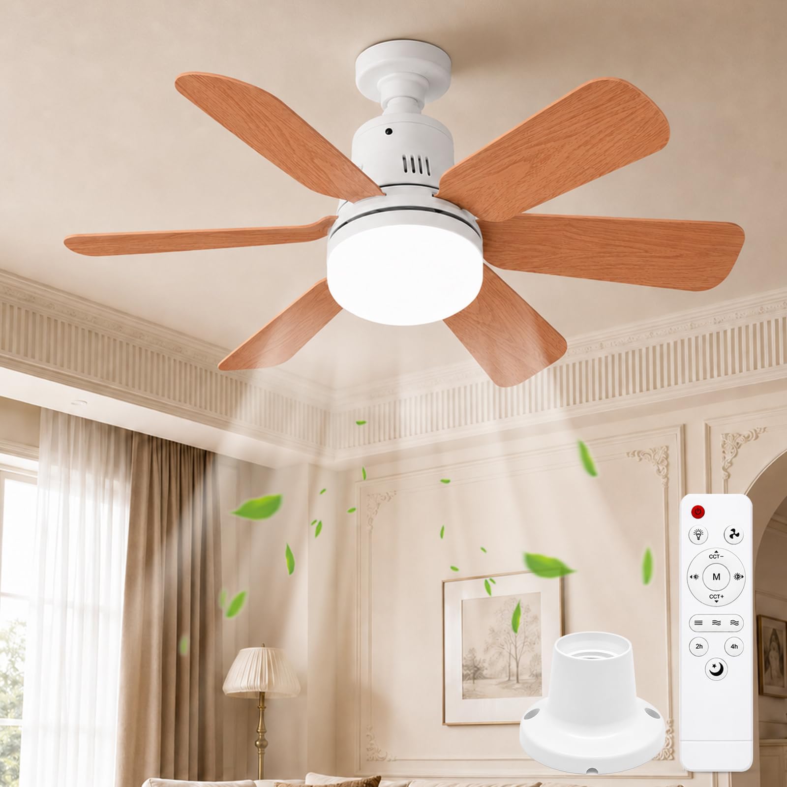 Ceiling Fans with Lights and Remote, Ceiling Fan Light Bulb Bayonet Fitting