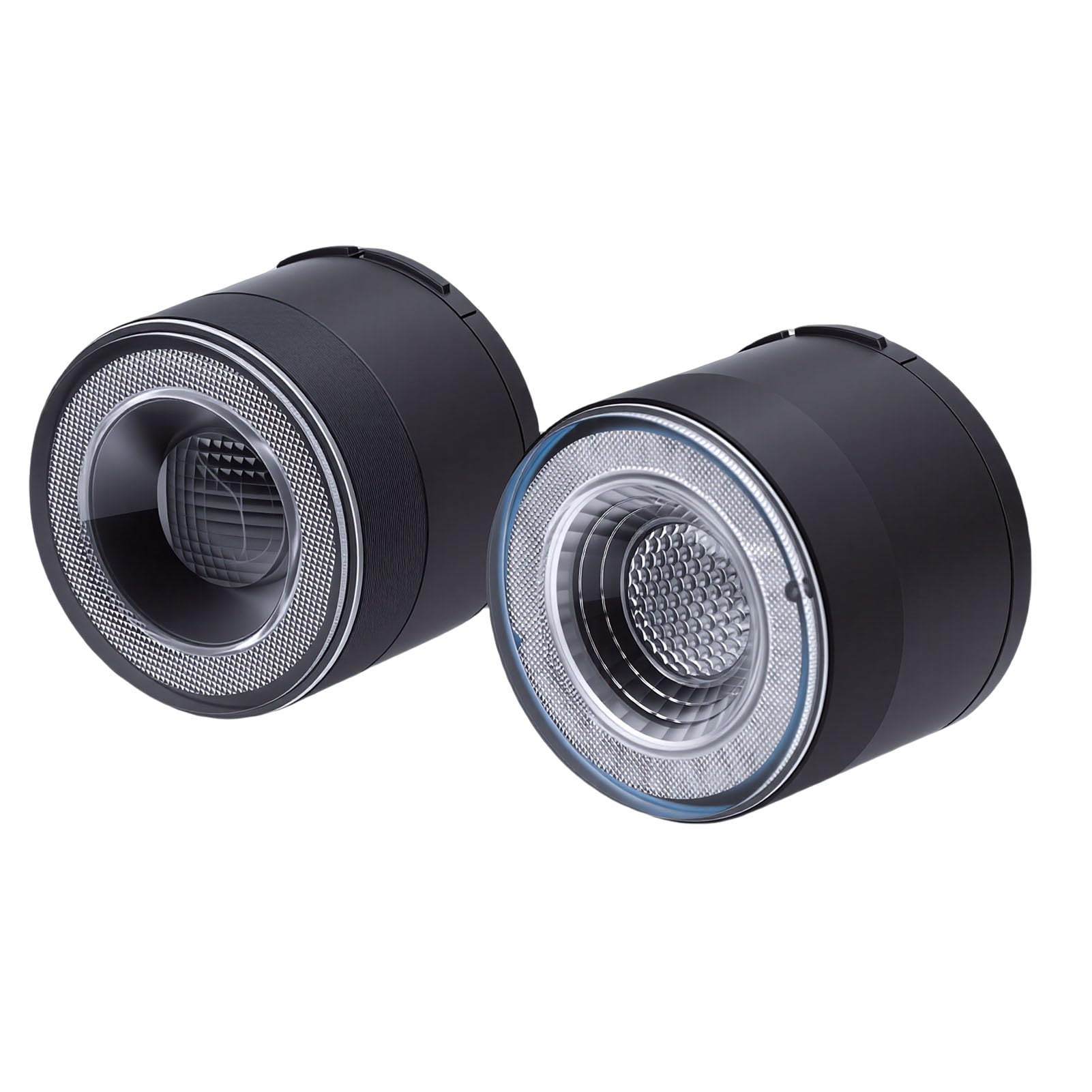 Generic Juego de Luces Traseras para Faros de Bicicleta Recargables con Detección Inteligente de 8 Colores para Desplazamientos y Paseos Nocturnos