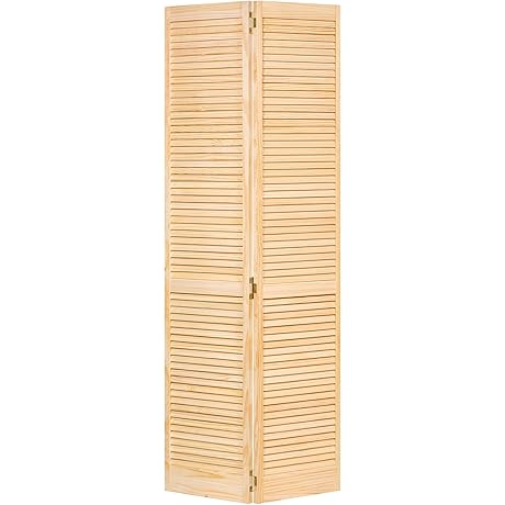 Closet Door, Bifold, Kimberly Bay® Traditional Louver-Louver Clear (80x24)