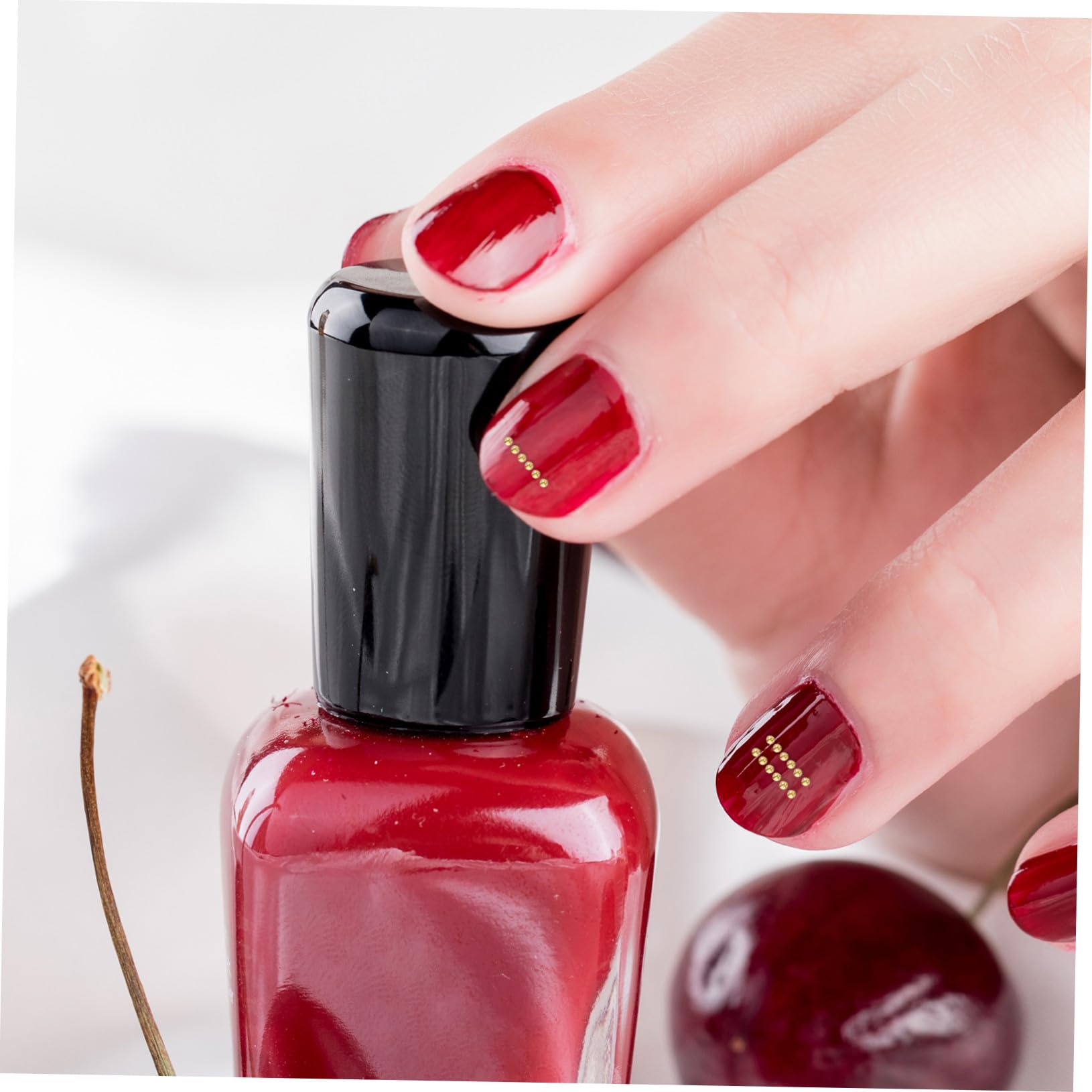 Anneome Unghie Metallo Mini Sfere Rotonde Oro per Nail Art DIY Decorazioni Creative per Manicure Accessori Eleganti per Feste e Uso Quotidiano