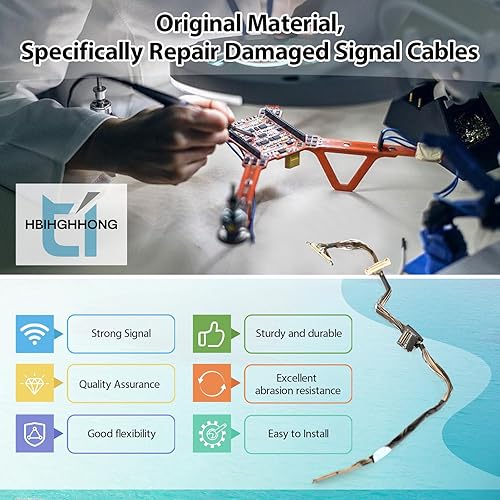 Miniatura 2 de Para DJI Mini 3Mini 3 Pro Gimbal Signal PTZ Cable Reemplazo Mini 3 Pro Cámara Transmisión Flex Cable Drones Accesorios Piezas con Herramientas de