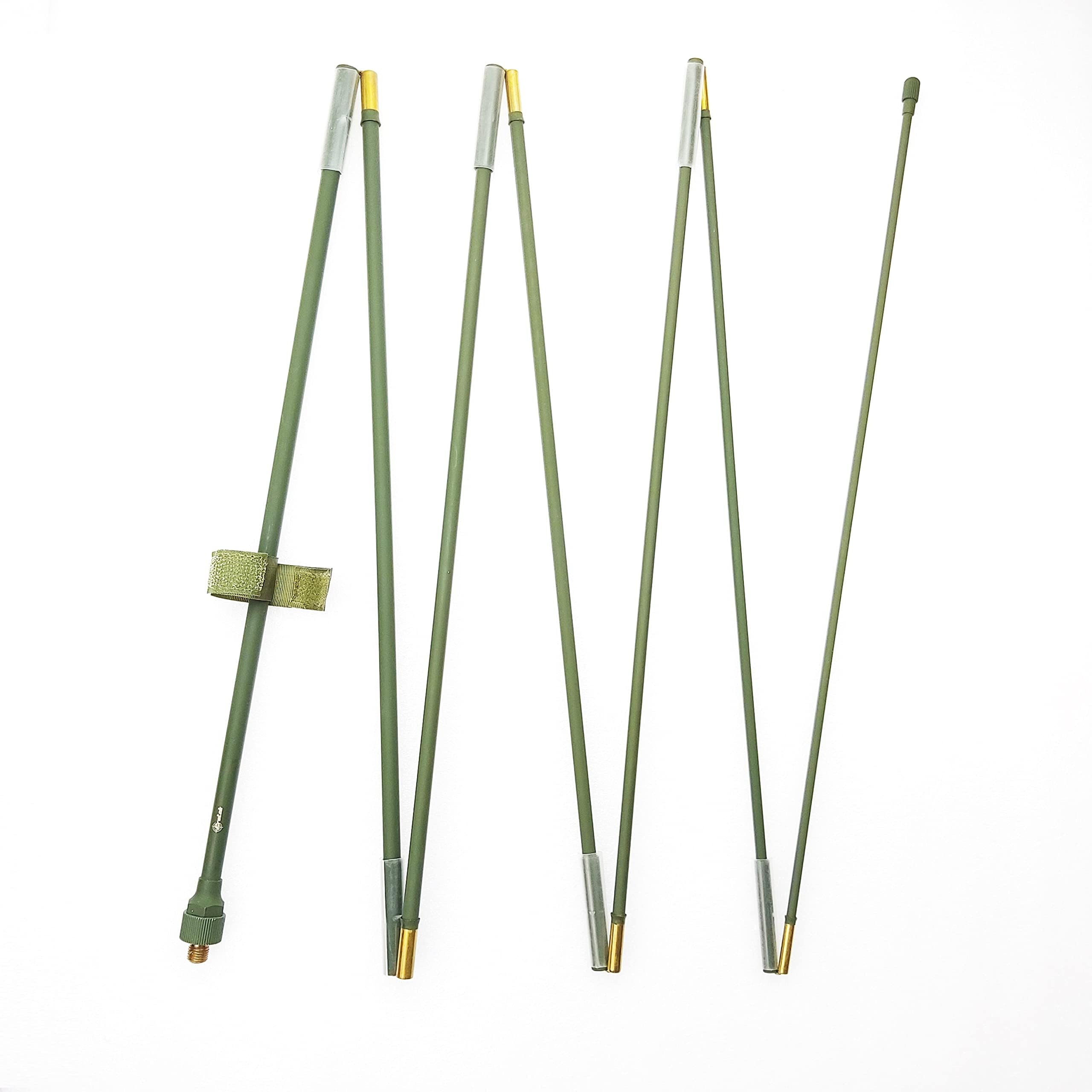 Artist Unknown HF Manpack Collapsible 7 Element Whip Antenna 285 CM Length