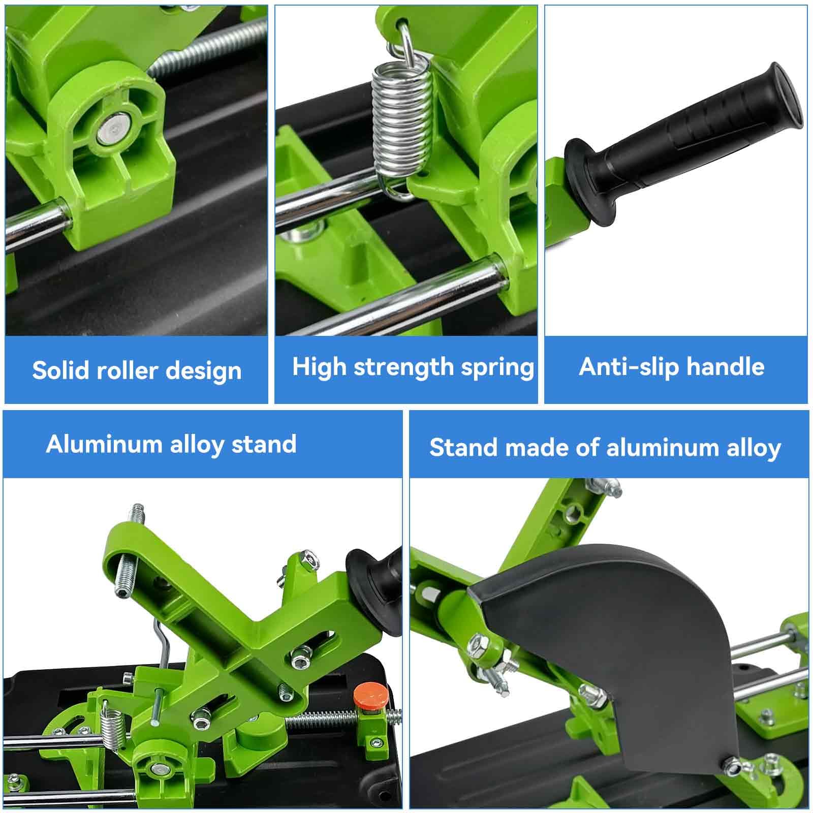 Supporto per smerigliatrice angolare aggiornata Asta di trazione Macchina per rettifica angolare Supporto per smerigliatrice angolare da 100 mm, 115 mm e 125 mm Smerigliatrice angolare con