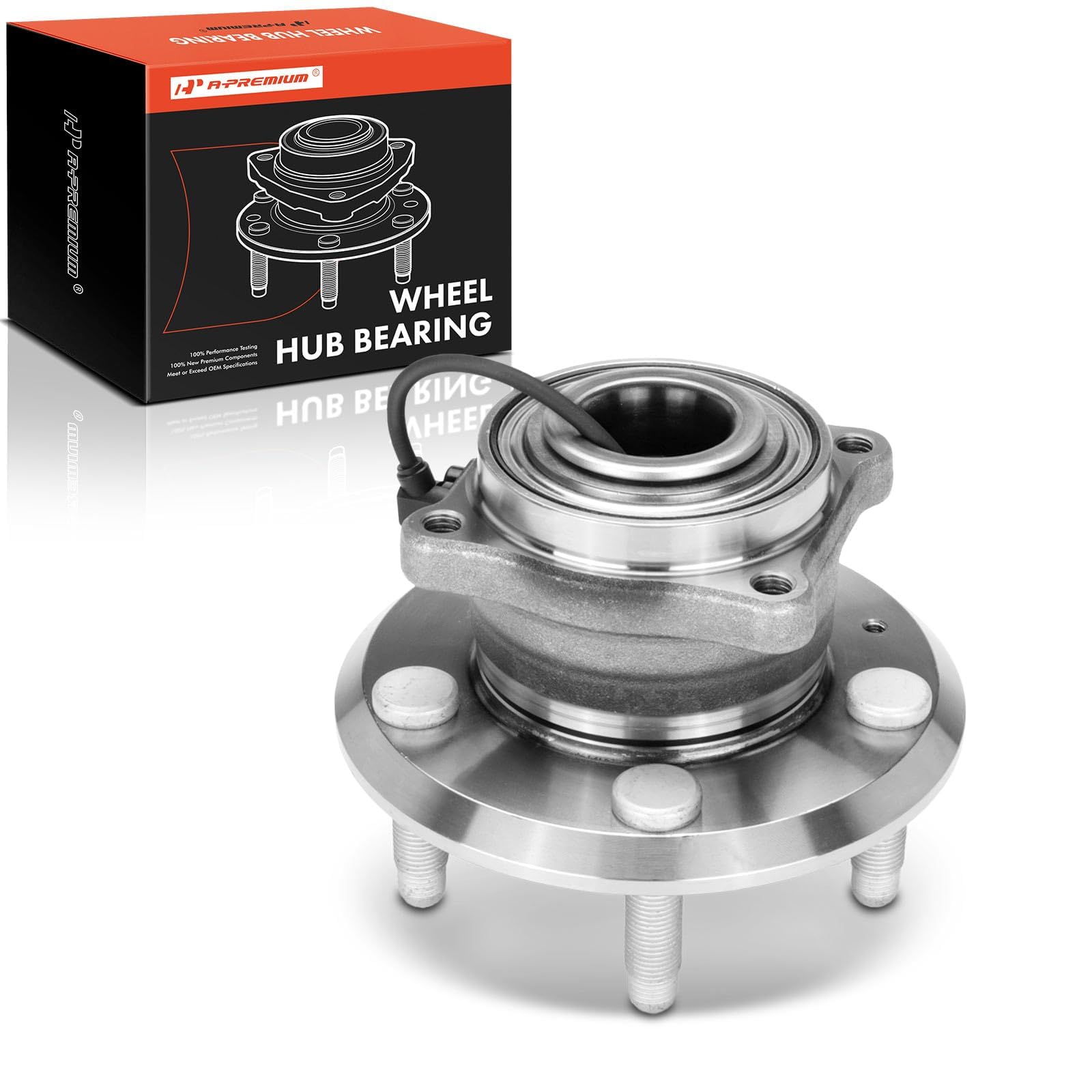 A-Premium Rear Wheel Bearing and Hub Assembly with ABS