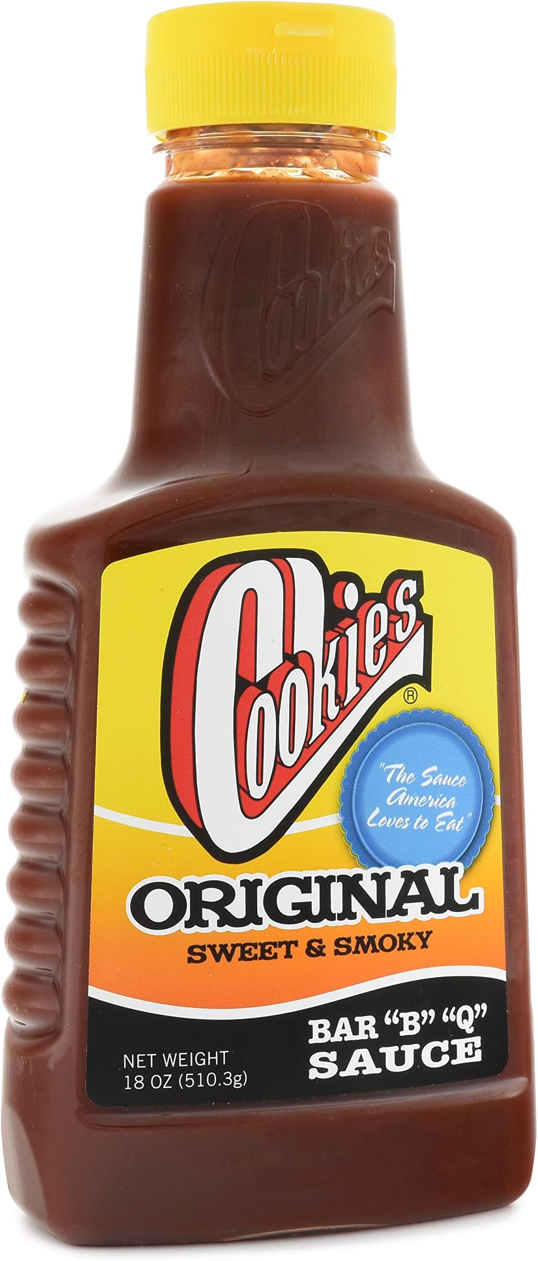 Cookies Original Sweet and Smoky BBQ Sauce, 18 Ounce