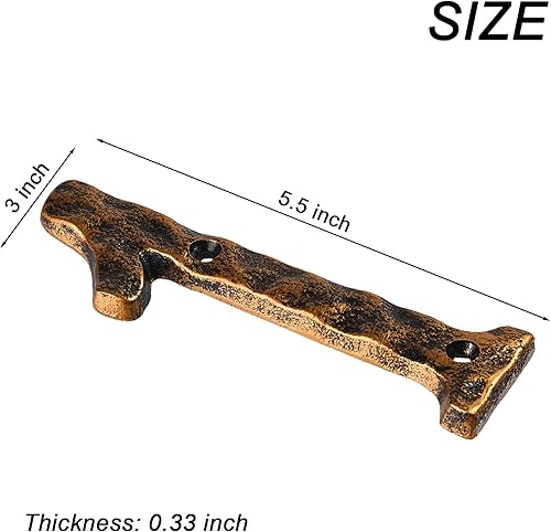 Miniatura 9 de Número de casa 0 para exterior, 5.5 pulgadas de hierro fundido Número de dirección de casa Número de casa