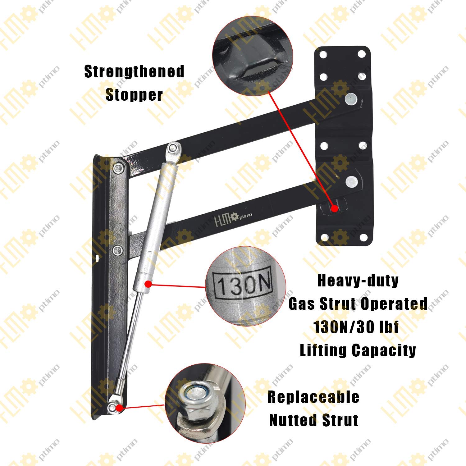 Buy HLMxOptimo Gas Hydraulic Lift Top Hardware Lift top Table Mechanism