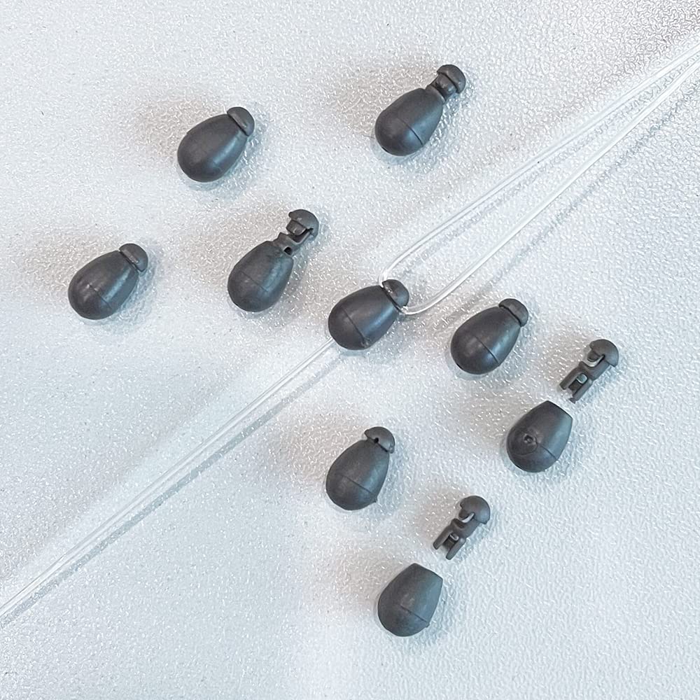 Method Feeder Perline A Cambio Rapido Per Pesca Alla Carpa - Set Da 20, Materiale ABS, Per Feeder E Attacchi Rapidi Dimensioni 9x5.5 Mm