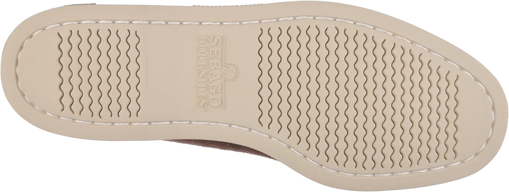 Sebago Men's Dan Boat Flesh Out Shoes - Classic Leather Boat Loafers, Handsewn Moccasin Design, Non-Marking Rubber Sole, Dark Brown - 7 Regular