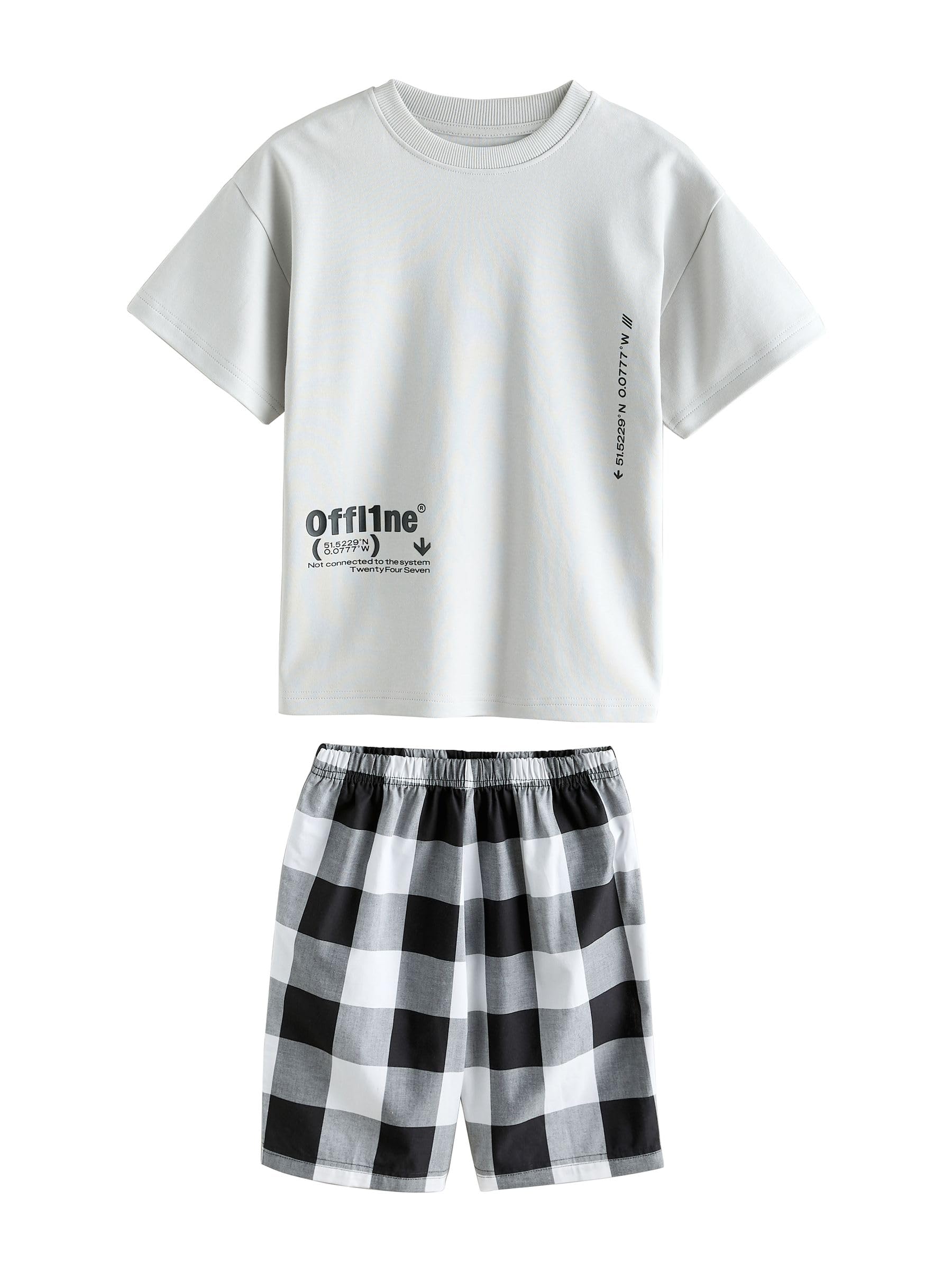 NEXT Niños Pack de 3 Pijamas Cortos Tejidos